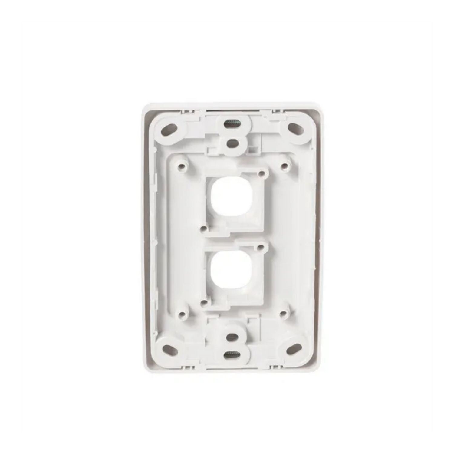 Picture of Flush Surround and Grid Plate, 2000 Series, 2 Gang, Vertical/Horizontal Mount