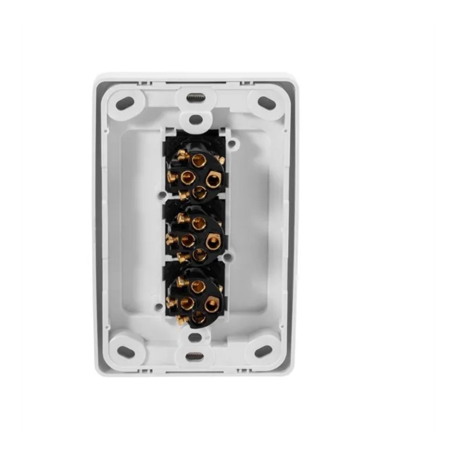 Picture of Flush Switch, 2000 Series, 3 Gang, 250VAC, 10A, Standard, Vertical