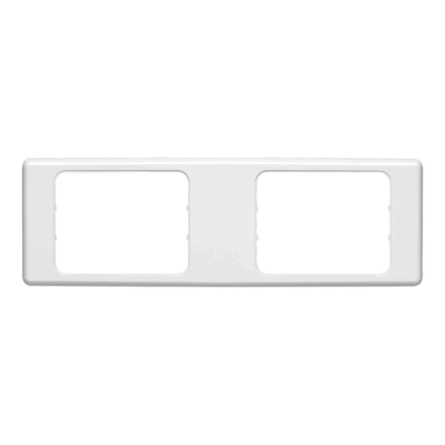 Picture of Flush Surround, 2000 Series, 2 Gang, Horizontal Mount, Curved Sided, Standard Pattern