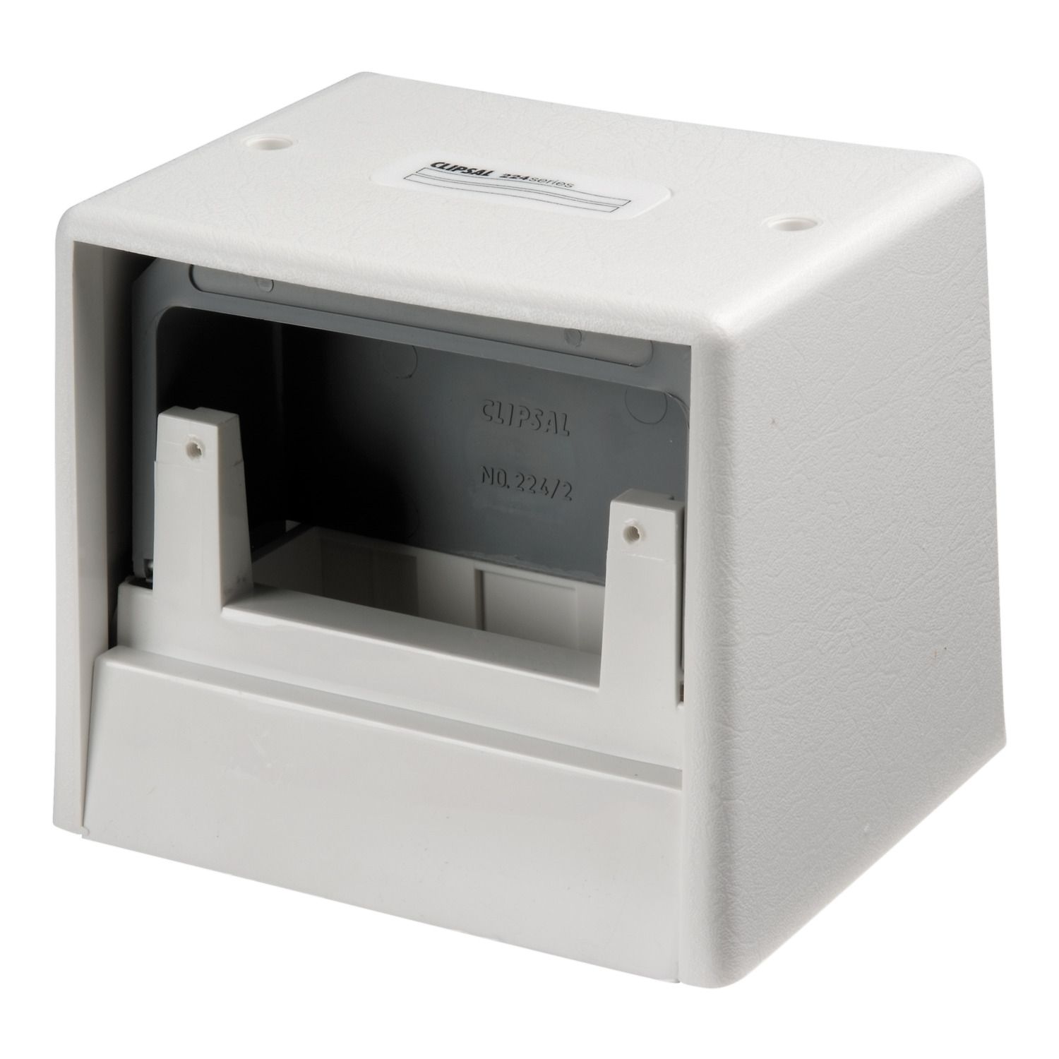 Picture of Floor Outlet Housing, Clipsal - Mounting Accessories, to Suit 2 standard size plates