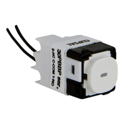 Picture of Push Button Mechanism, Impress Series, Blue LED, 16A, Momentary Action, Bell Press Mechanism