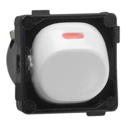 Picture of Switch Mechanisms, 30 Series, 250V 10A - 1 Way/2 Way with red dot on dolly