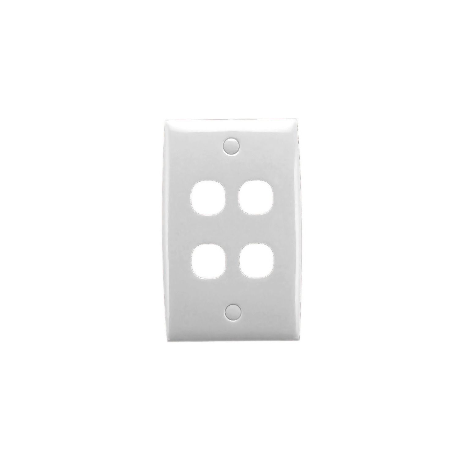 Picture of Flush Plate, Standard Series, 4 Gang, Standard