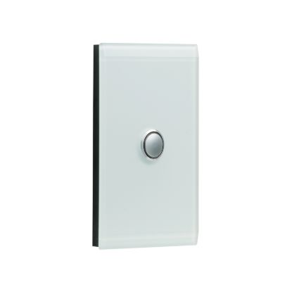 Picture of Switch Grid and Cover Assembly, Saturn Series, 1 Gang, Less Mechanism