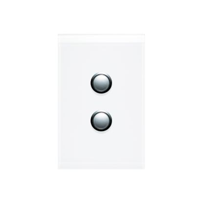 Picture of Switch Cover, Saturn Series, 2 Gang