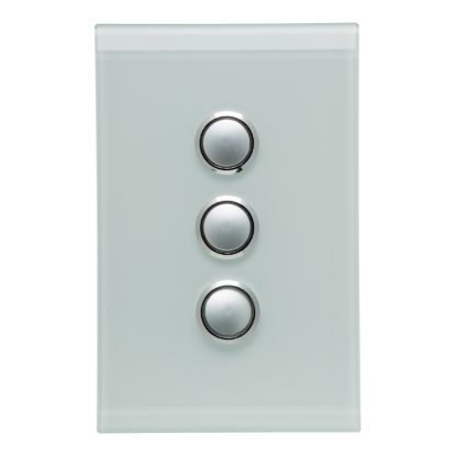 Picture of Switch Cover, Saturn Series, 3 Gang