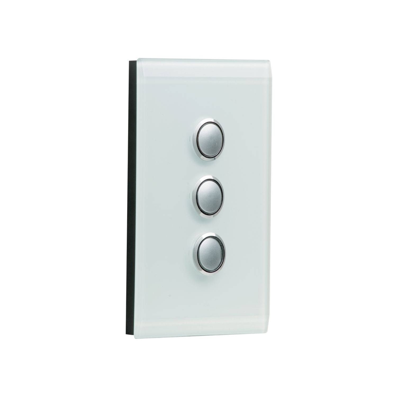 Picture of Switch Grid and Cover Assembly, Saturn Series, 3 Gang, Less Mechanism