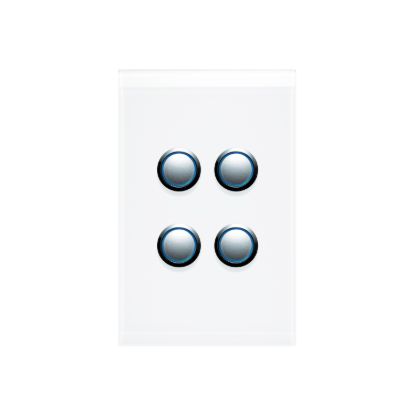 Picture of Switch Cover, Saturn Series, 4 Gang