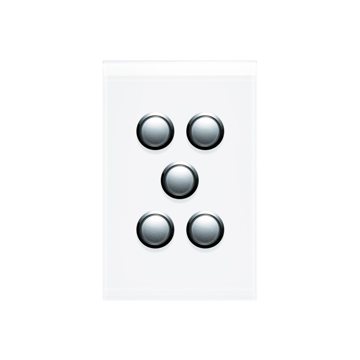 Picture of Switch Cover, Saturn Series, 5 Gang