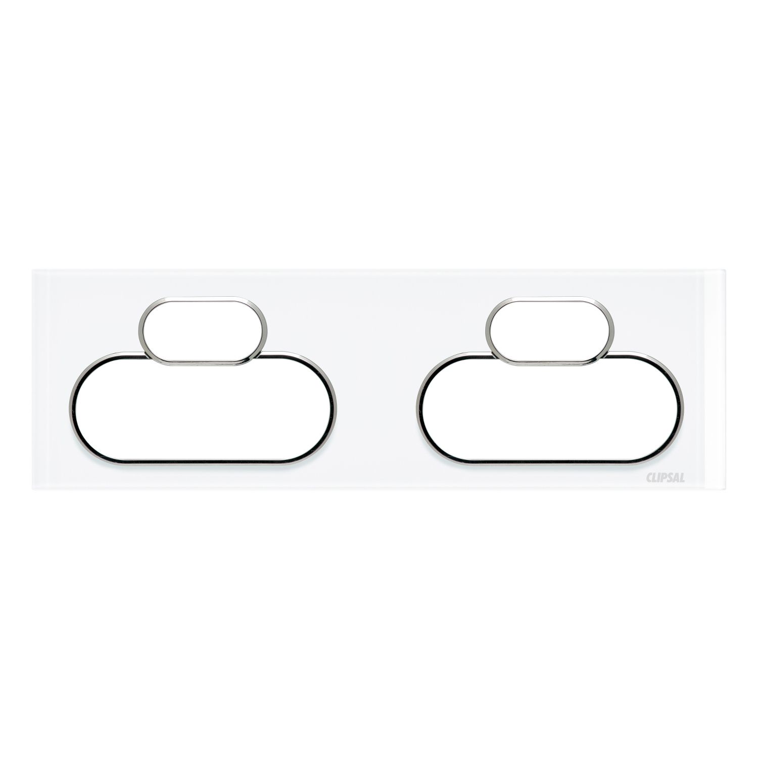 Picture of Cover Socket Outlet, Saturn Series, Quad switched, Horizontal