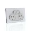 Picture of Double Switch Power Point, Saturn Series, 250V, 10A