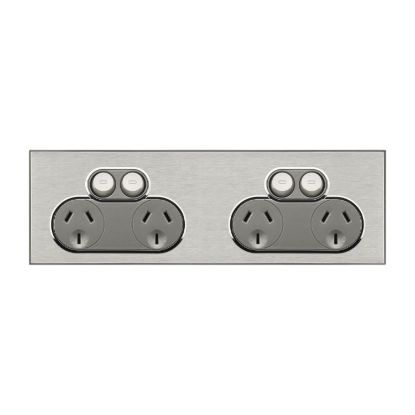 Picture of Quad Switch Power Point, Saturn Series, 250V, 10A