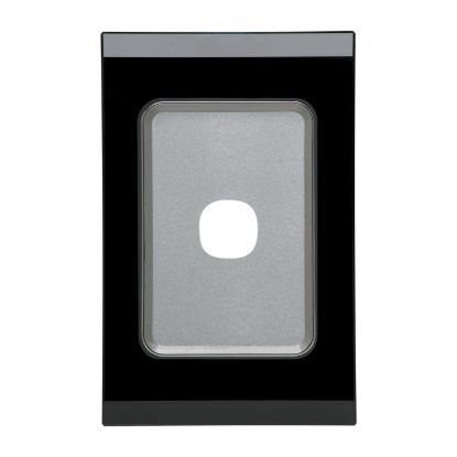 Picture of Switch Grid Plate and Cover, Saturn Series, 1 Gang, Vertical/Horizontal Mount