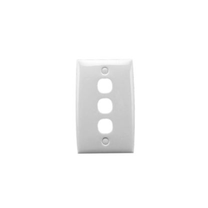 Picture of Flush Plate, Standard Series, 3 Gang, Standard