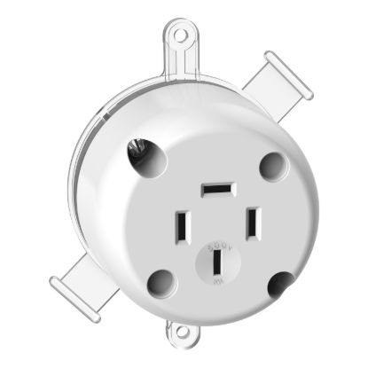 Picture of Single Socket Outlet, Standard Series, 500VAC, 10A, 4 Pin