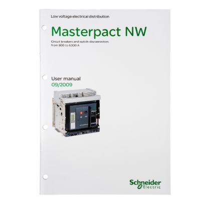 Picture of User manual, MasterPact NW, english, spare part