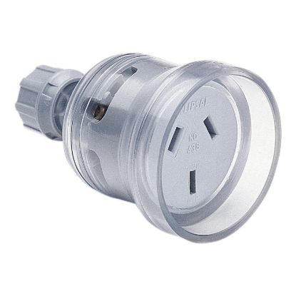 Picture of Flexible Cord Extension Socket, Standard Series, 250VAC, 10A, 3 PIN, Heavy Duty