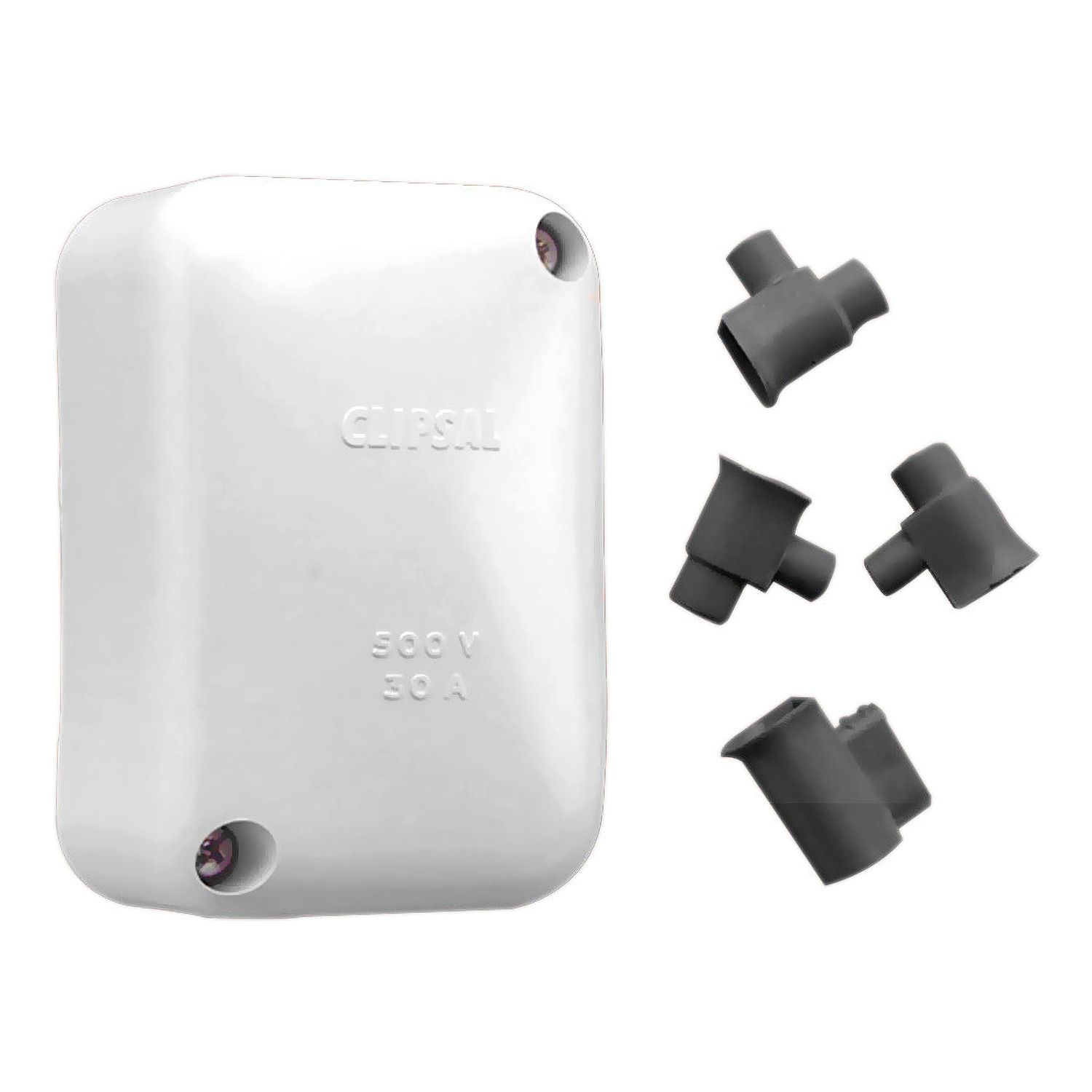 Picture of Junction Box, Clipsal - General Accessories, 45x86x58mm, with 1 Earth, 3 Active Loose Connector