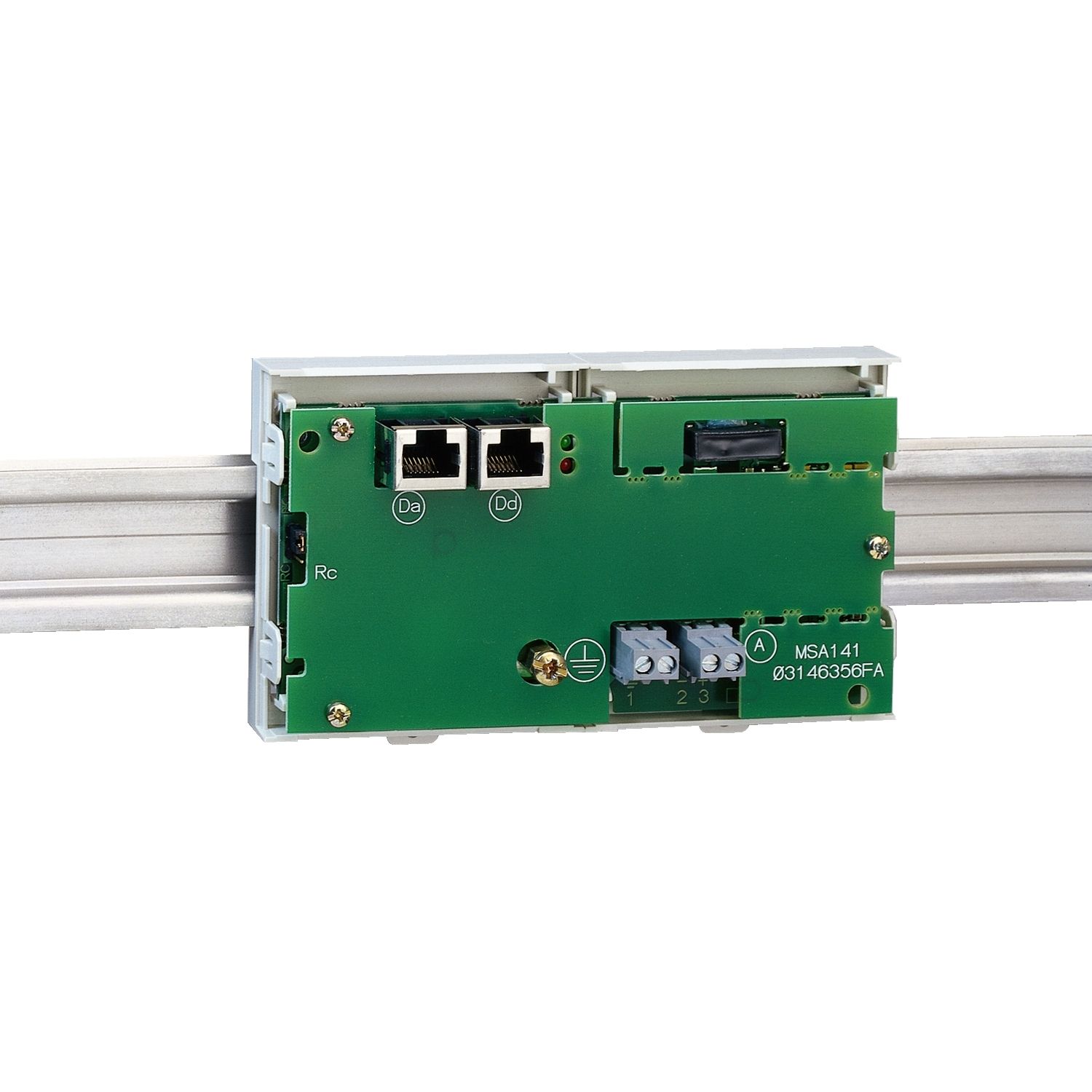 Picture of analog output module MSA141 for Sepam series 20, 40, 60, 80