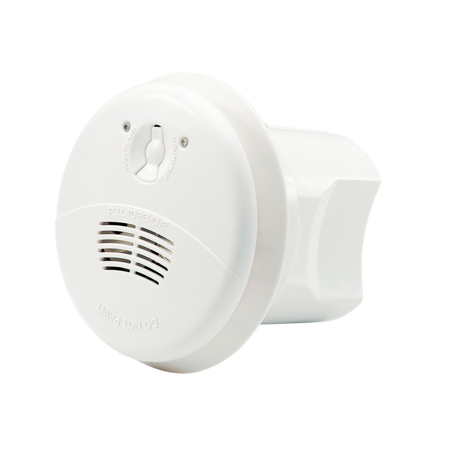 Picture of Photoelectric Smoke Alarm, Clipsal - Smoke Alarms, Flush Mount, 220-240 V a.c. Mains Power, w. 9 V d.c. Battery Backup