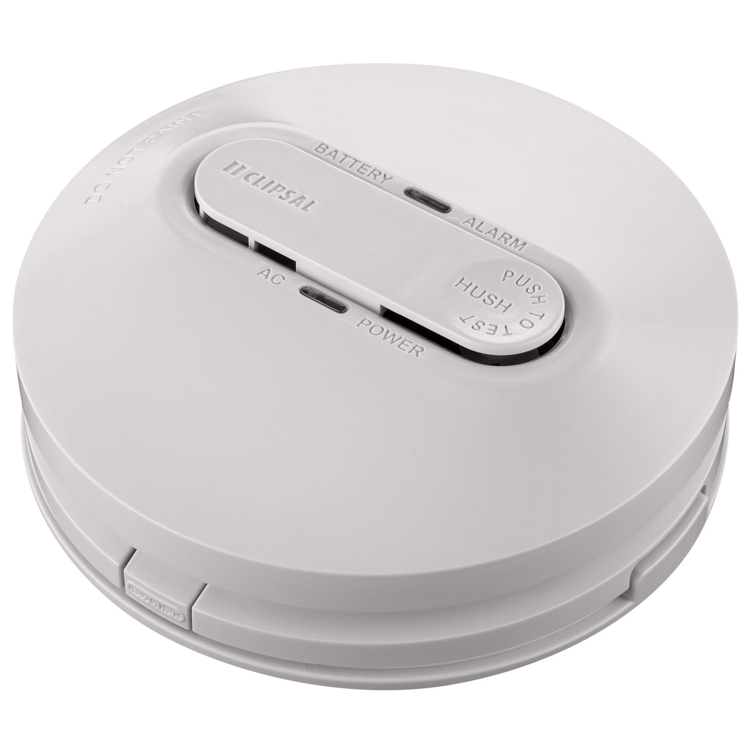 Picture of Photoelectric Smoke Alarm, Clipsal - Smoke Alarms, Surface Mount, 220-240 V a.c. Mains Power w. 9V d.c. Battery Backup