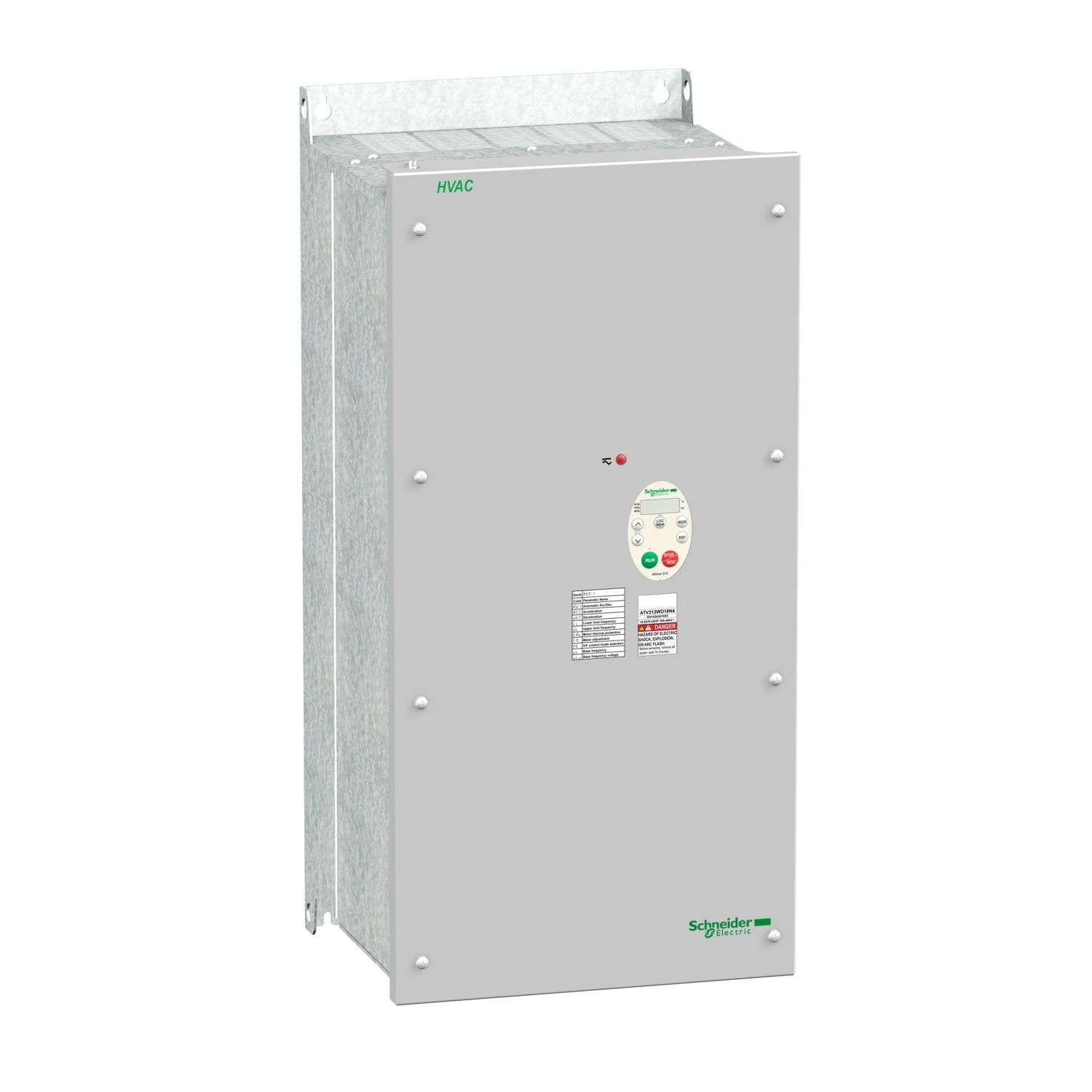 Picture of variable speed drive, Altivar 212, 18.5kW, 25hp, 480V, 3 phases, with EMC class C1, IP55