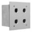 Picture of Switch Plate, Metal Plate Series, 4 Gang