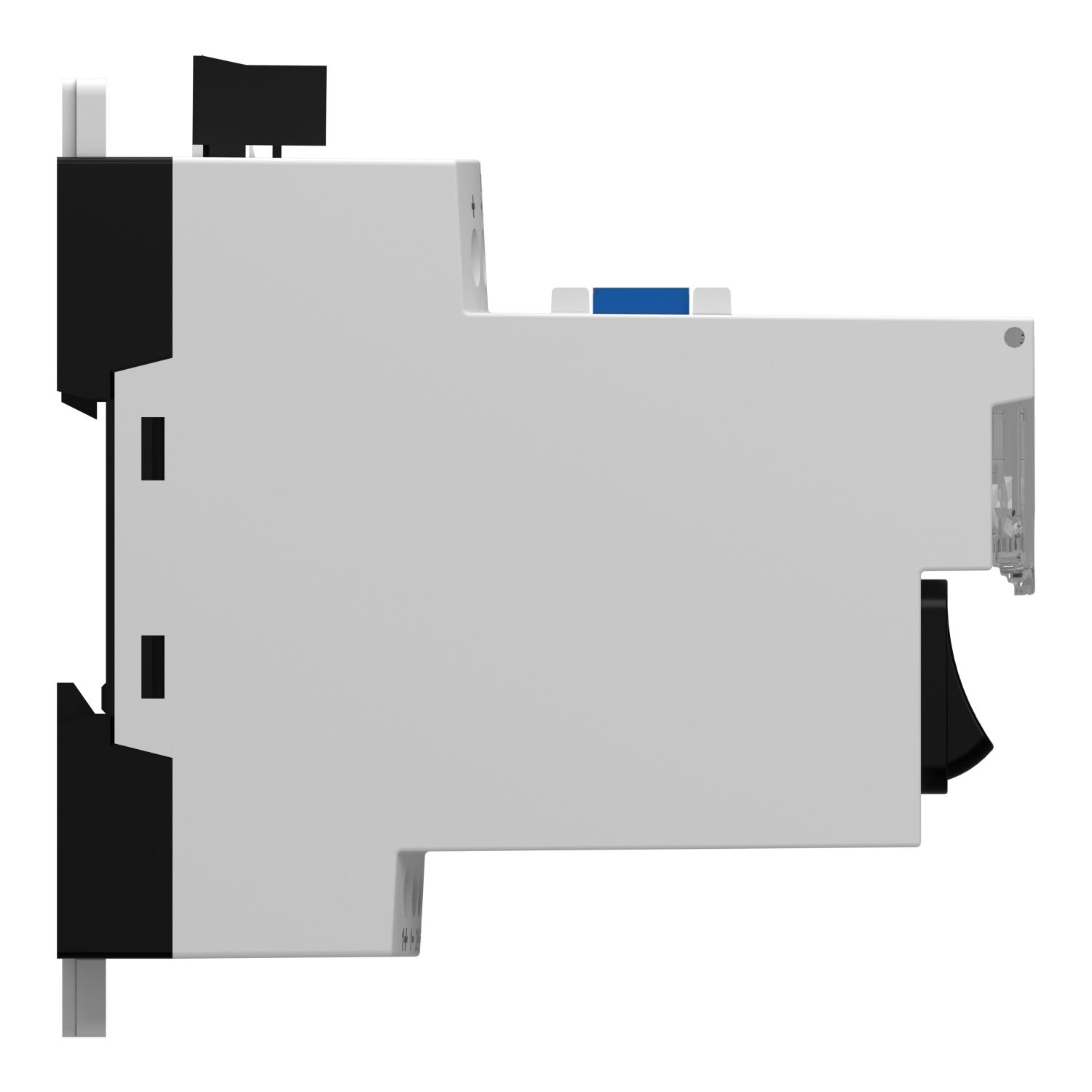 Picture of electronic protection module, phaseo ABL7 ABL8, 28 to 28.8V DC, 10A, for regulated SMPS, 2 pole breaking by channel