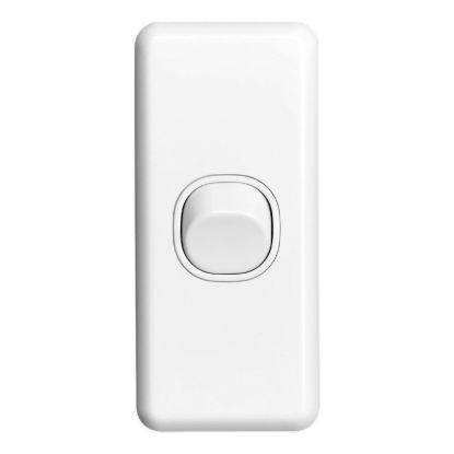 Picture of Flush Switch, Classic C2000 Series, Architrave Size, 1 Gang, 250V, 10A