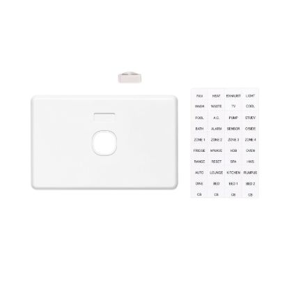 Picture of Switch Grid Plate and Cover, Classic C2000 Series, 1 Gang, Less Mechanism, Horizontal Mount