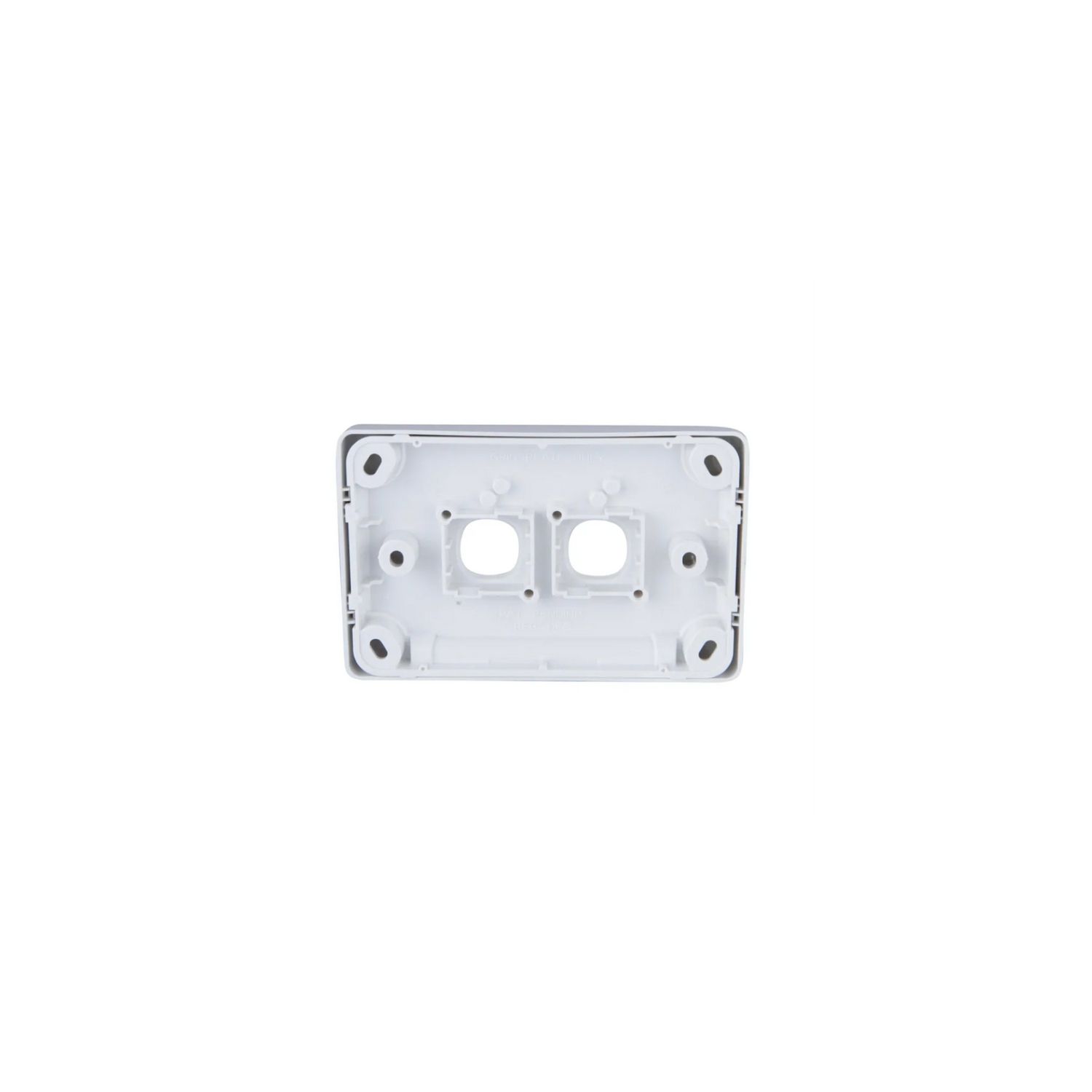 Picture of Switch Grid Plate and Cover, Classic C2000 Series, 2 Gang, Horizontal Mount
