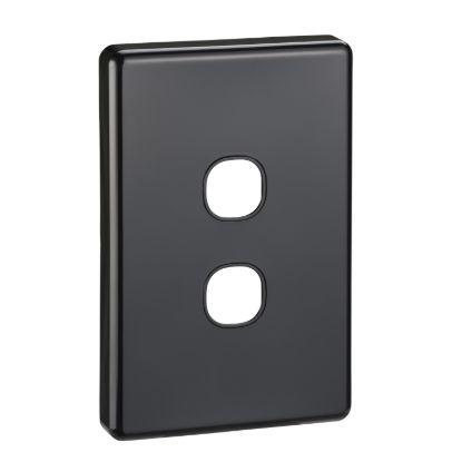 Picture of Switch Grid Plate and Cover, Classic C2000 Series, 2 Gang, Less Mechanism, Standard Size