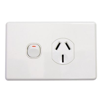 Picture of Switched Socket Outlet, Classic C2000 Series, Single, 250V, 20A