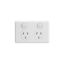 Picture of Switched Socket Outlet, Classic C2000 Series, Twin, 250V, 10A