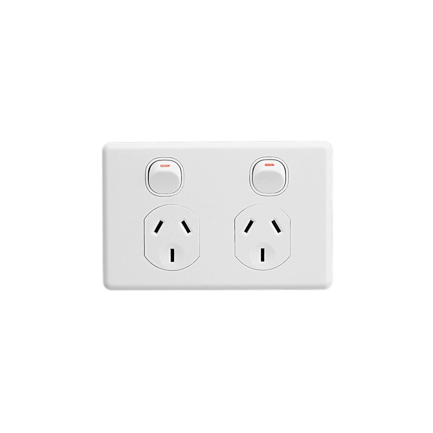 Picture of Switched Socket Outlet, Classic C2000 Series, Twin, 250V, 10A, 2 Pole