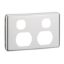 Picture of Socket Outlet Cover Plate, Classic C2000 Series, Vertical Mount for C2025V Twin Switched Socket