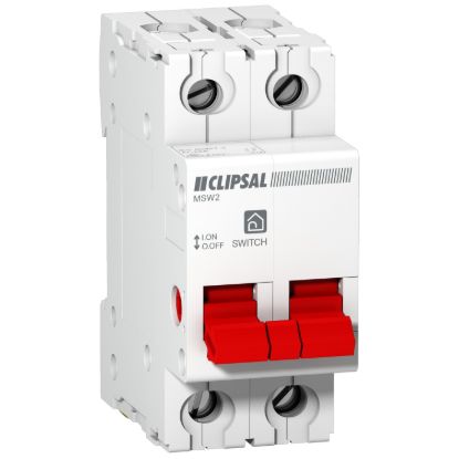 Picture of SWITCH ISOL DIN 2P 2M 10KA 100