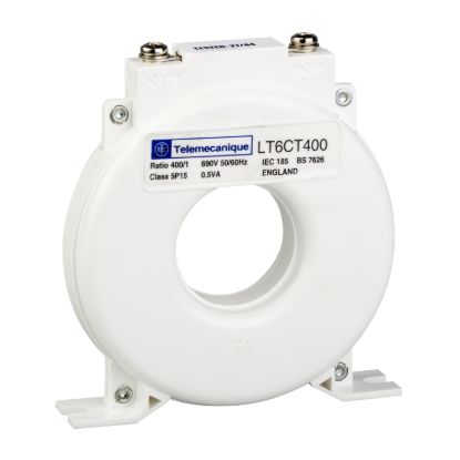 Picture of Current transformer, TeSys T, LT6CT, 400/1 ratio, class 5P
