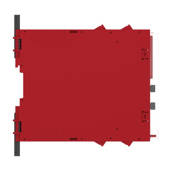 Picture of safety module, Harmony XPSU, Cat 4, features XPSUAF with PNP or NPN, safety mat, 24V AC or DC, screw