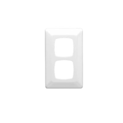 Picture of Moulded Switch Plate, Prestige Series, 2 Gang