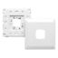 Picture of Switch Grid Plate and Cover, Prestige Series, 1 Gang, Large Format Size