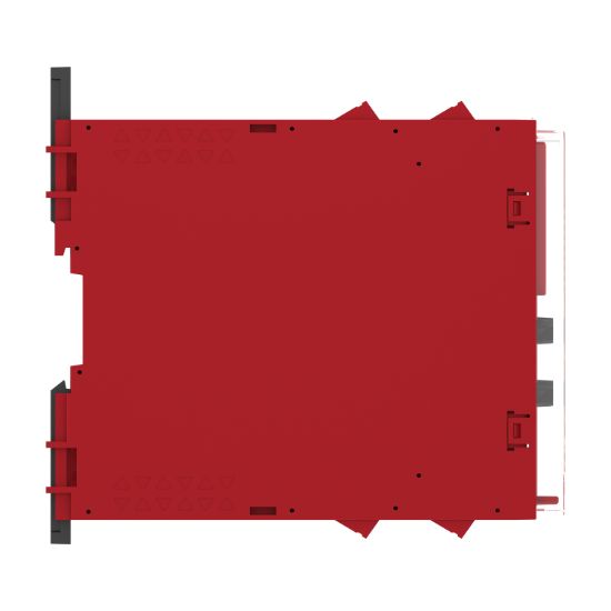 Picture of safety module, Harmony XPSU, Cat 4, features 6 x XPSUAF, 24V AC or DC, screw