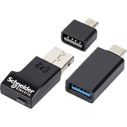 Picture of ZigBee USB dongle, Easergy TH110, cords upto 20 sensors