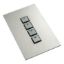 Picture of Reflection Wall Switch, C-Bus, 4 Gang