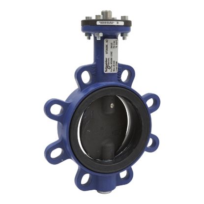 Picture of VF208W Butterfly Valve, 2-Way, DN125, Wafer Flanged, Zinc Plated Disc, EPDM Liner, Kvs 1025 mÂ³/h, Max âˆ†P 600 kPa.