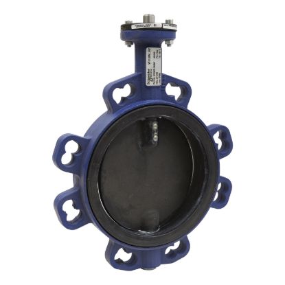 Picture of VF208W Butterfly Valve, 2-Way, DN200, Wafer Flanged, Zinc Plated Disc, EPDM Liner, Kvs 3450 mÂ³/h, Max âˆ†P 300 kPa.