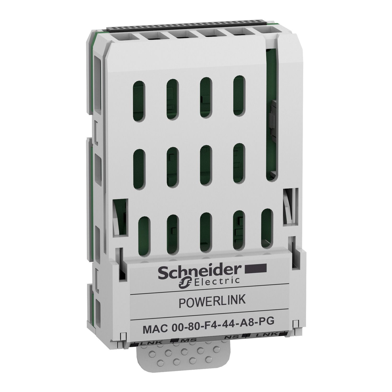 Picture of communication module Ethernet Powerlink, Altivar, 10/100Mbps, 2 x RJ45 connectors