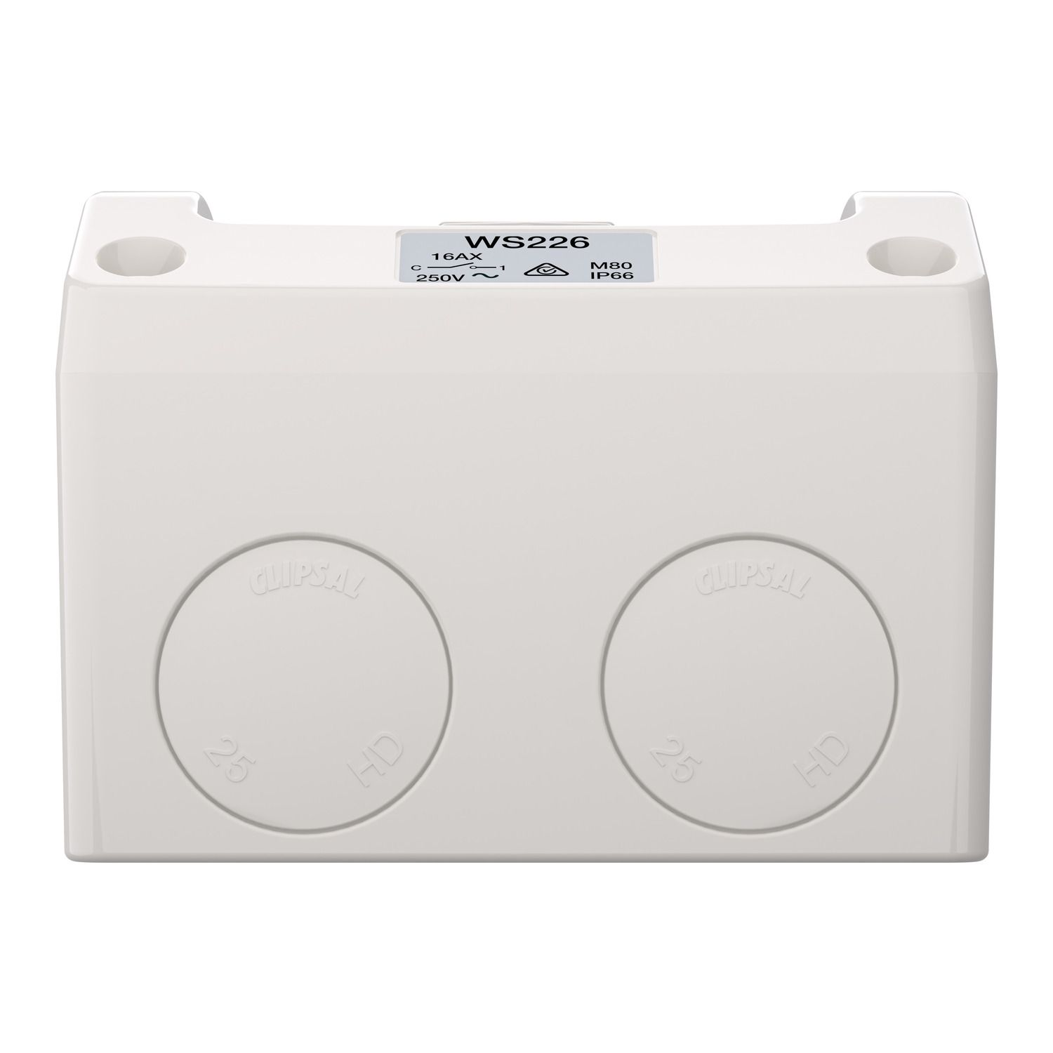 Picture of Switch, Weathershield, 1-Gang, 16AX, 250VAC, IP66