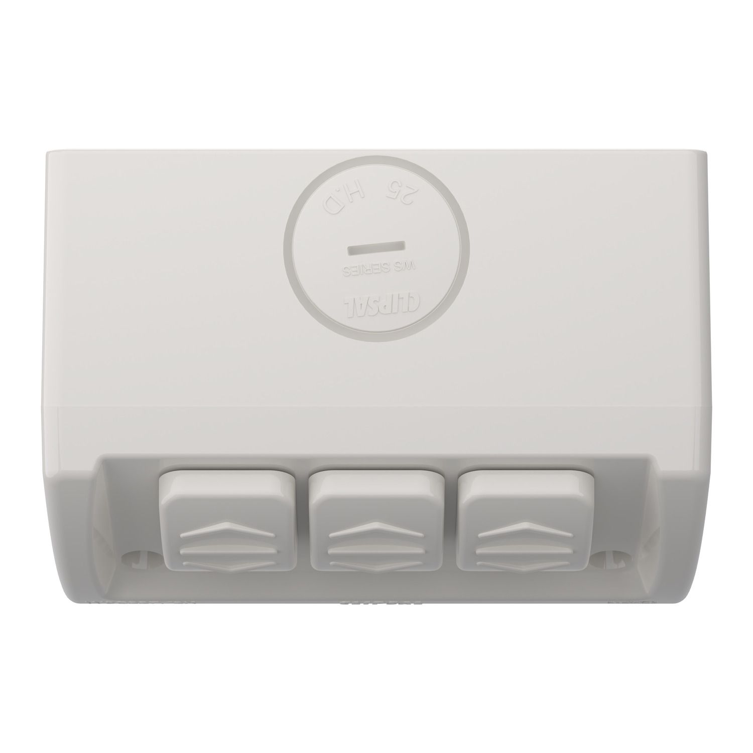 Picture of Twin Socket with Extra Switch, Weathershield, 10A, 250VAC, IP54