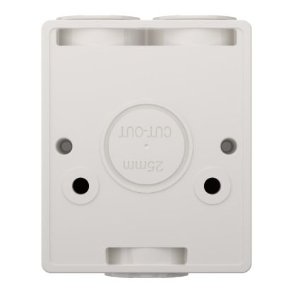Picture of Socket, Weathershield, Single, Post Mount, 10A, 250VAC, IP54